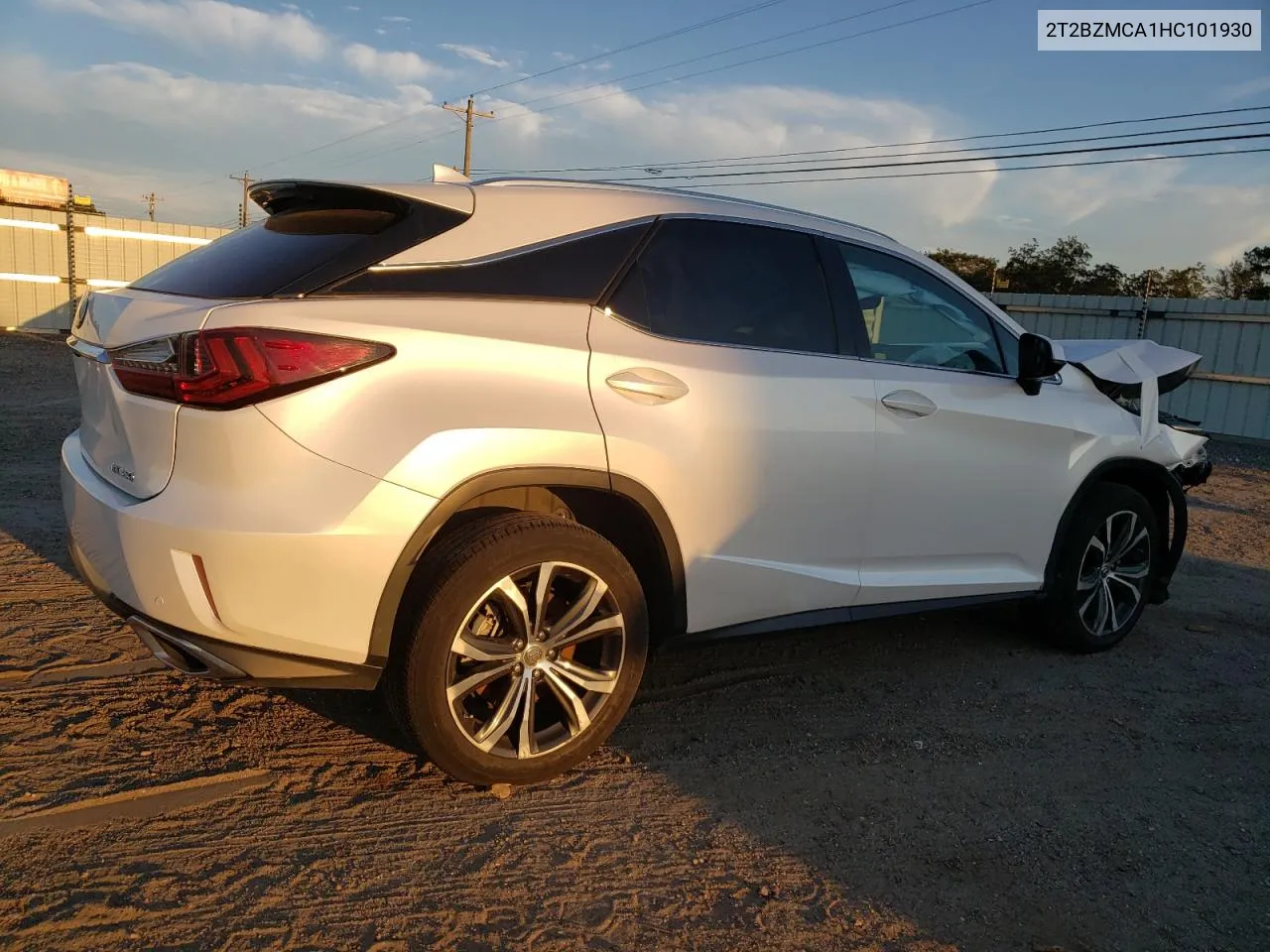 2017 Lexus Rx 350 Base VIN: 2T2BZMCA1HC101930 Lot: 75689234