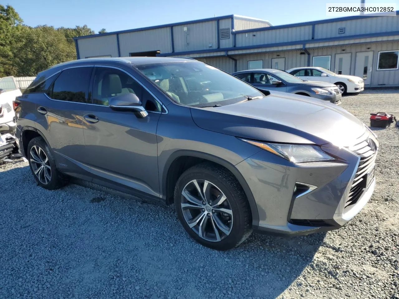 2017 Lexus Rx 450H Base VIN: 2T2BGMCA3HC012852 Lot: 75738544