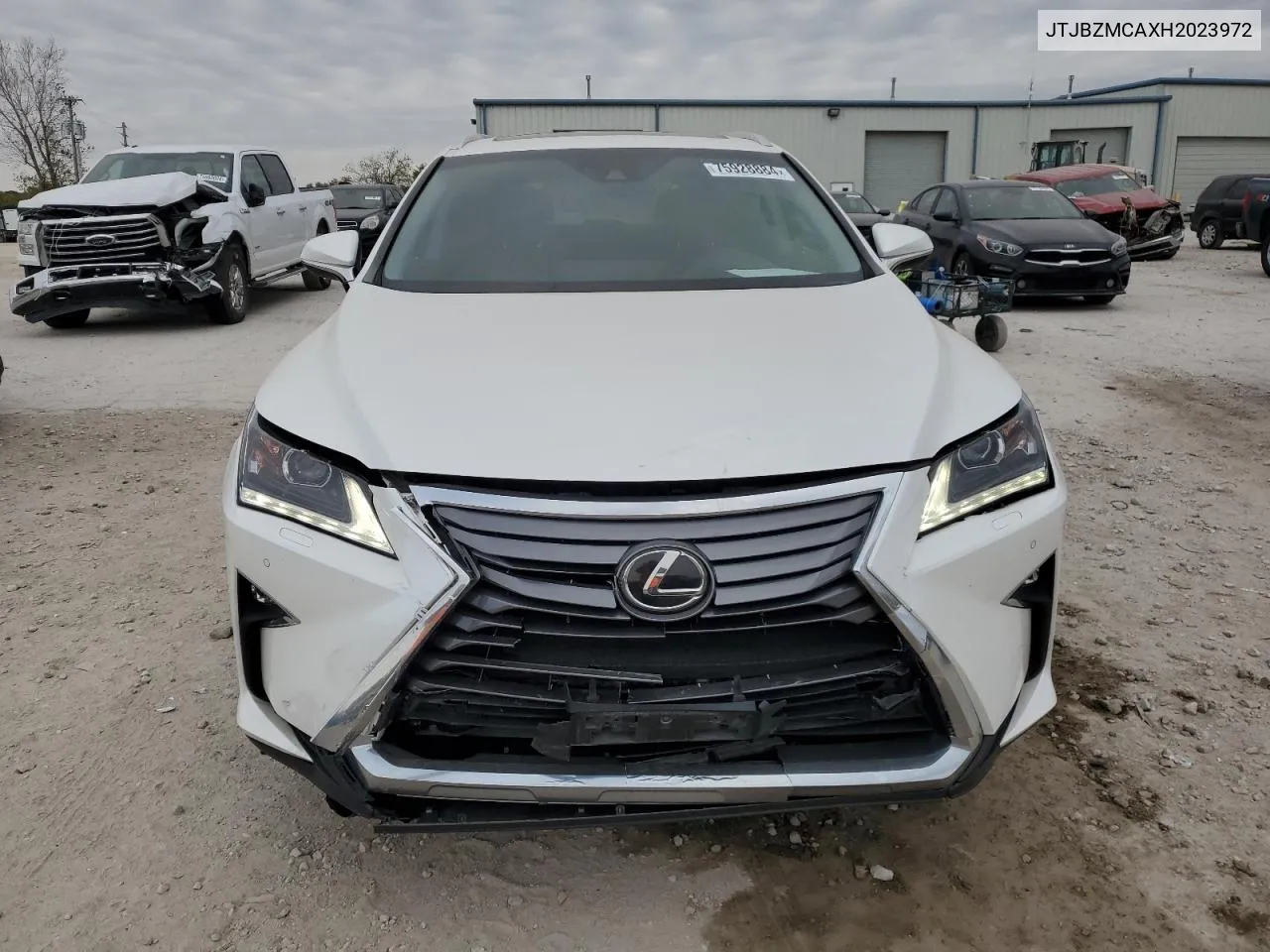 2017 Lexus Rx 350 Base VIN: JTJBZMCAXH2023972 Lot: 75928884