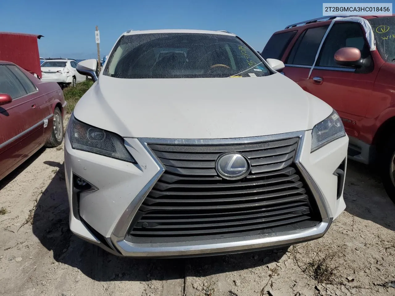 2017 Lexus Rx 450H Base VIN: 2T2BGMCA3HC018456 Lot: 75980714