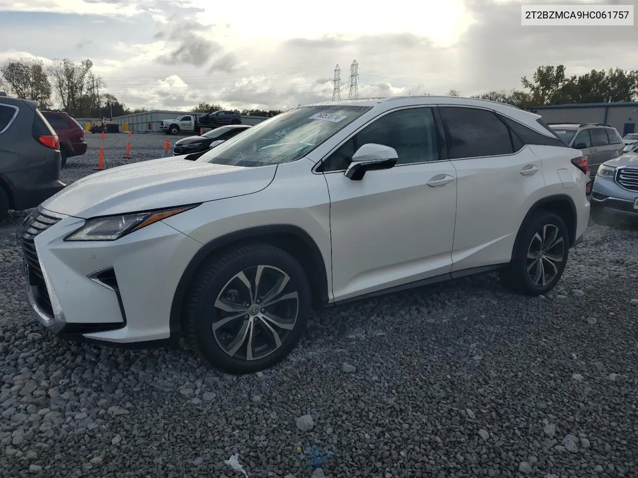 2017 Lexus Rx 350 Base VIN: 2T2BZMCA9HC061757 Lot: 76053674