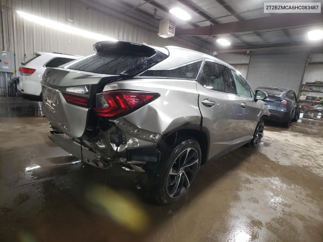 2017 Lexus Rx 350 Base VIN: 2T2BZMCA6HC083487 Lot: 76300444