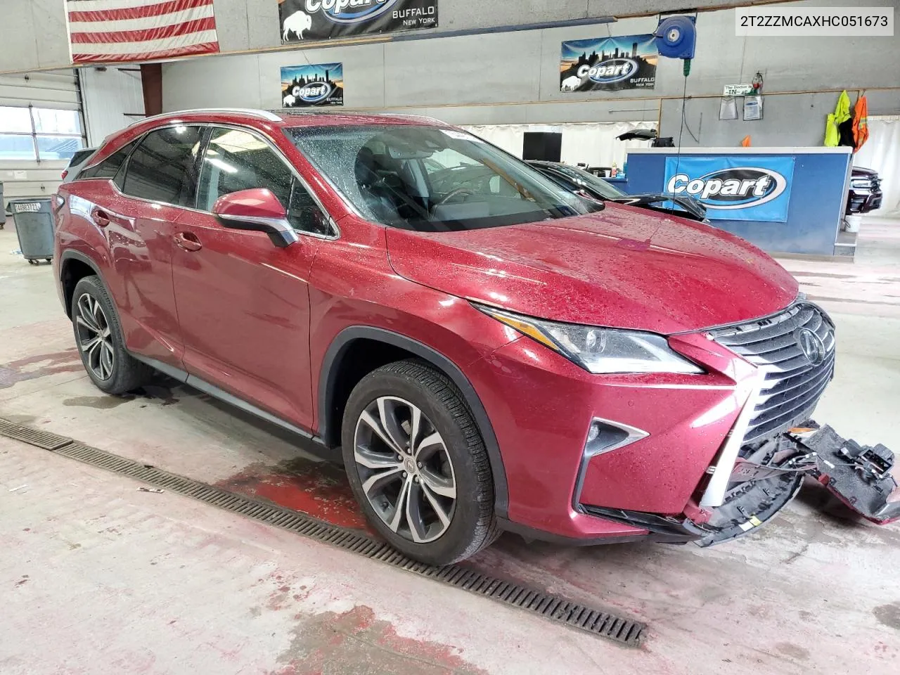 2017 Lexus Rx 350 Base VIN: 2T2ZZMCAXHC051673 Lot: 76449774