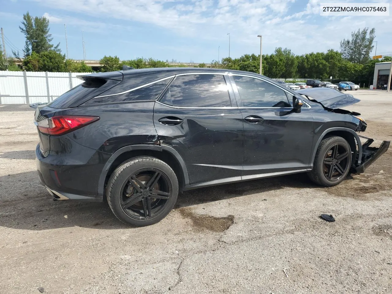 2017 Lexus Rx 350 Base VIN: 2T2ZZMCA9HC075463 Lot: 76639514