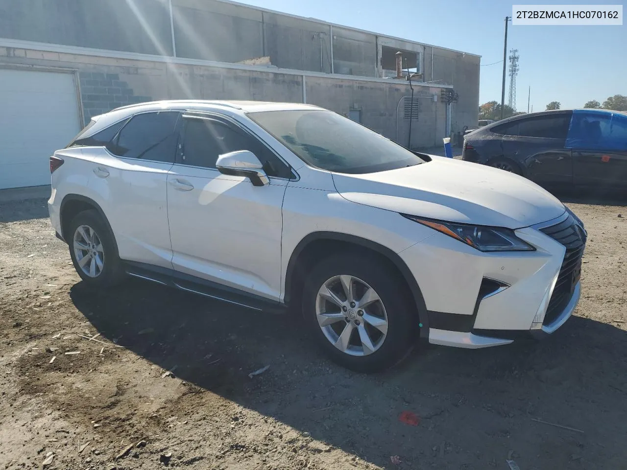 2017 Lexus Rx 350 Base VIN: 2T2BZMCA1HC070162 Lot: 76777704