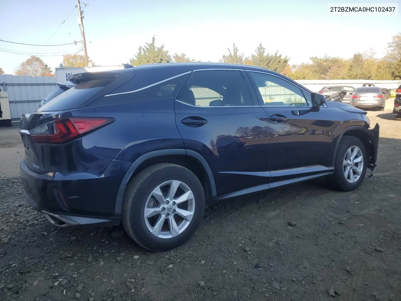 2017 Lexus Rx 350 Base VIN: 2T2BZMCA0HC102437 Lot: 76865154