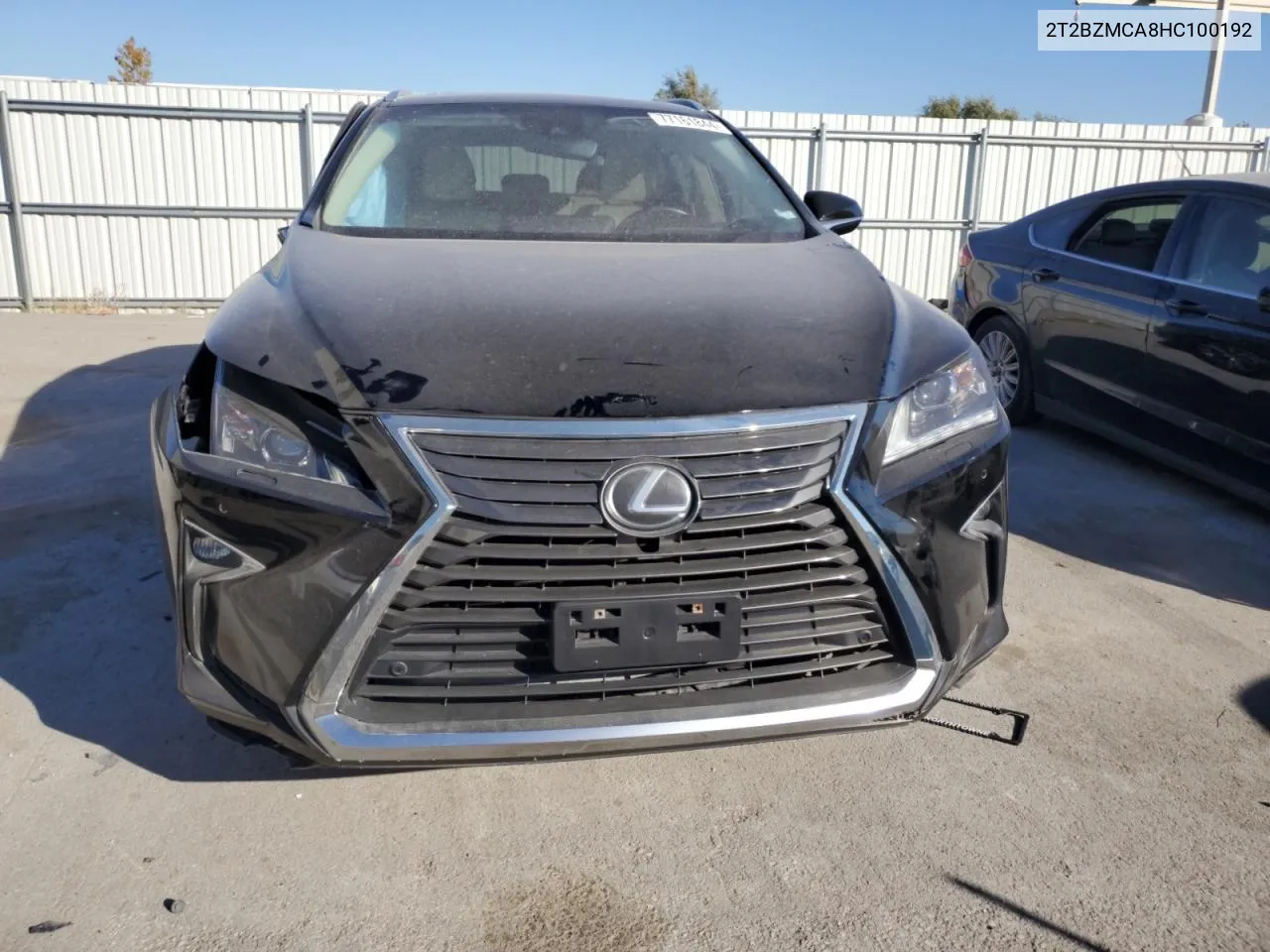 2017 Lexus Rx 350 Base VIN: 2T2BZMCA8HC100192 Lot: 77161844