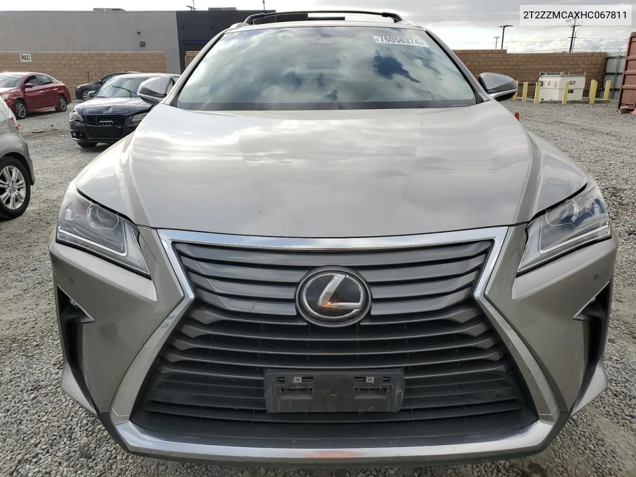 2017 Lexus Rx 350 Base VIN: 2T2ZZMCAXHC067811 Lot: 78058374