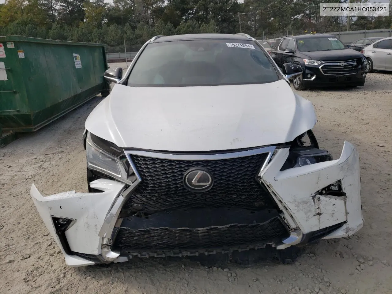 2017 Lexus Rx 350 Base VIN: 2T2ZZMCA1HC053425 Lot: 78271594