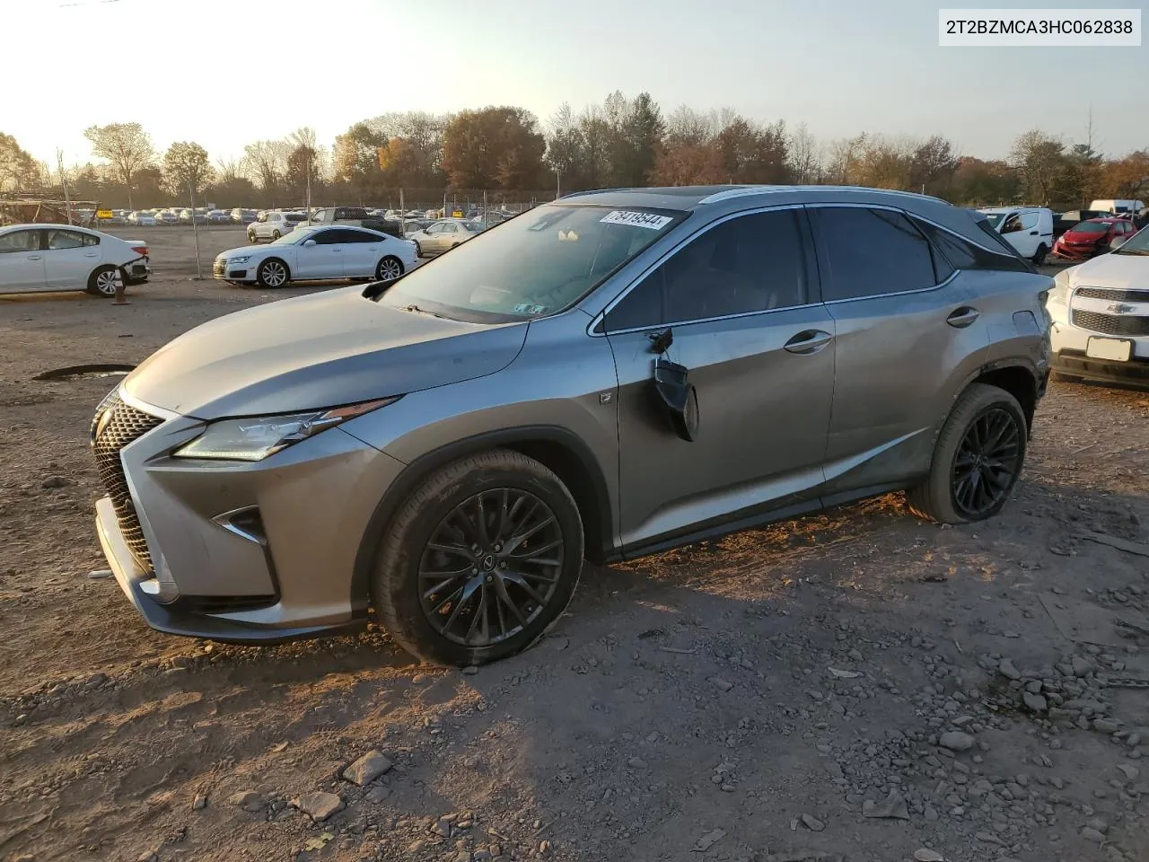 2017 Lexus Rx 350 Base VIN: 2T2BZMCA3HC062838 Lot: 78419544