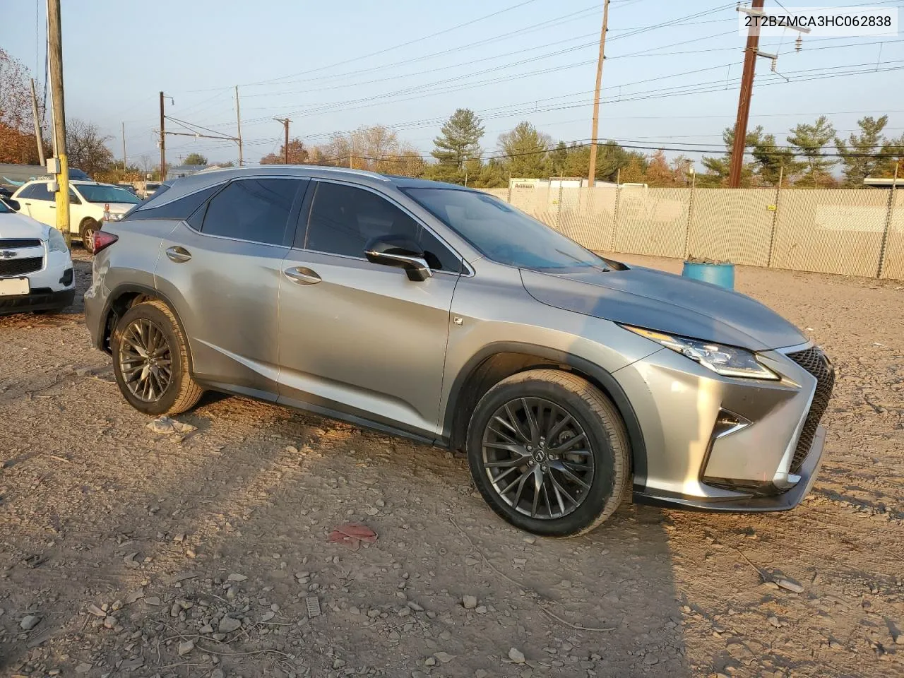 2017 Lexus Rx 350 Base VIN: 2T2BZMCA3HC062838 Lot: 78419544