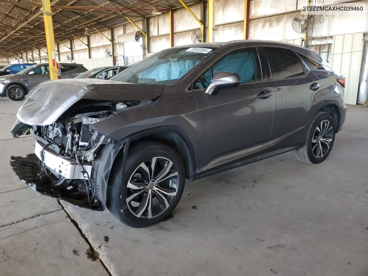 2017 Lexus Rx 350 Base VIN: 2T2ZZMCAXHC039460 Lot: 78953384