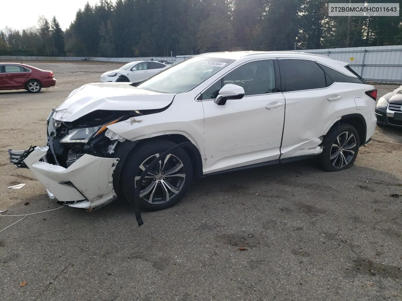 2017 Lexus Rx 450H Base VIN: 2T2BGMCA0HC011643 Lot: 79306564