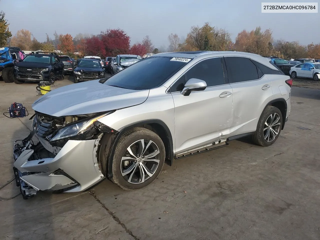 2017 Lexus Rx 350 Base VIN: 2T2BZMCA0HC096784 Lot: 79840224