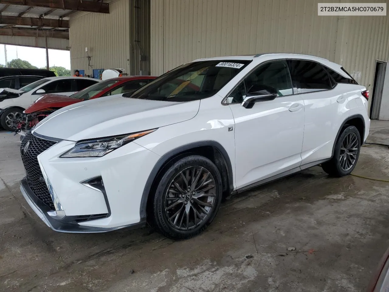 2017 Lexus Rx 350 Base VIN: 2T2BZMCA5HC070679 Lot: 80016324