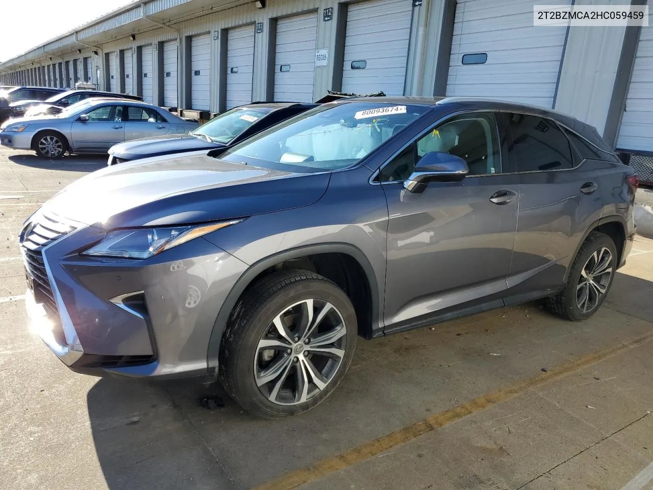 2017 Lexus Rx 350 Base VIN: 2T2BZMCA2HC059459 Lot: 80093674