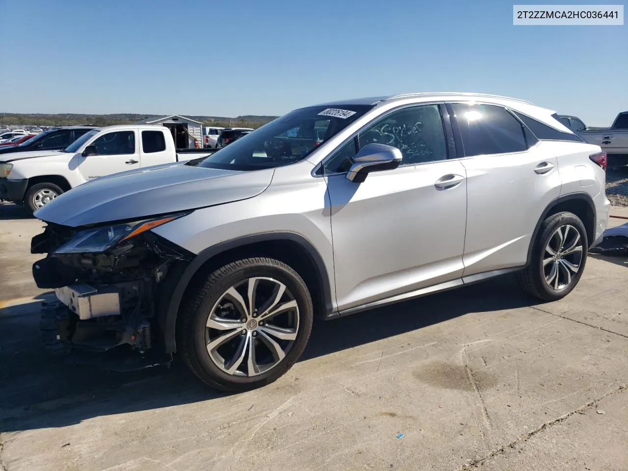 2017 Lexus Rx 350 Base VIN: 2T2ZZMCA2HC036441 Lot: 80226194