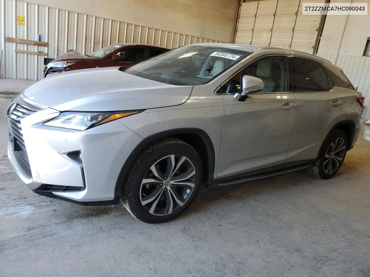 2017 Lexus Rx 350 Base VIN: 2T2ZZMCA7HC090043 Lot: 80385724