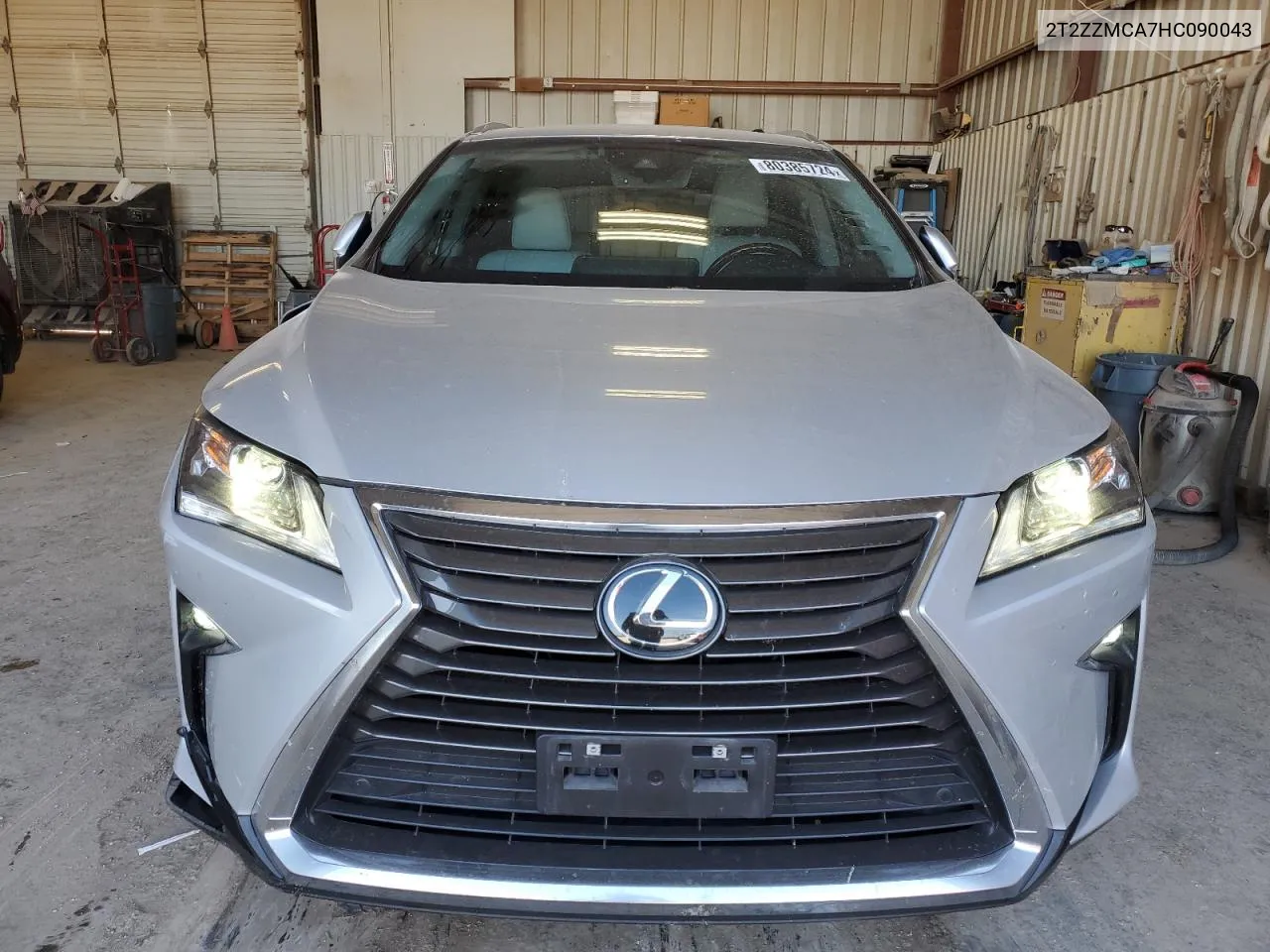 2017 Lexus Rx 350 Base VIN: 2T2ZZMCA7HC090043 Lot: 80385724