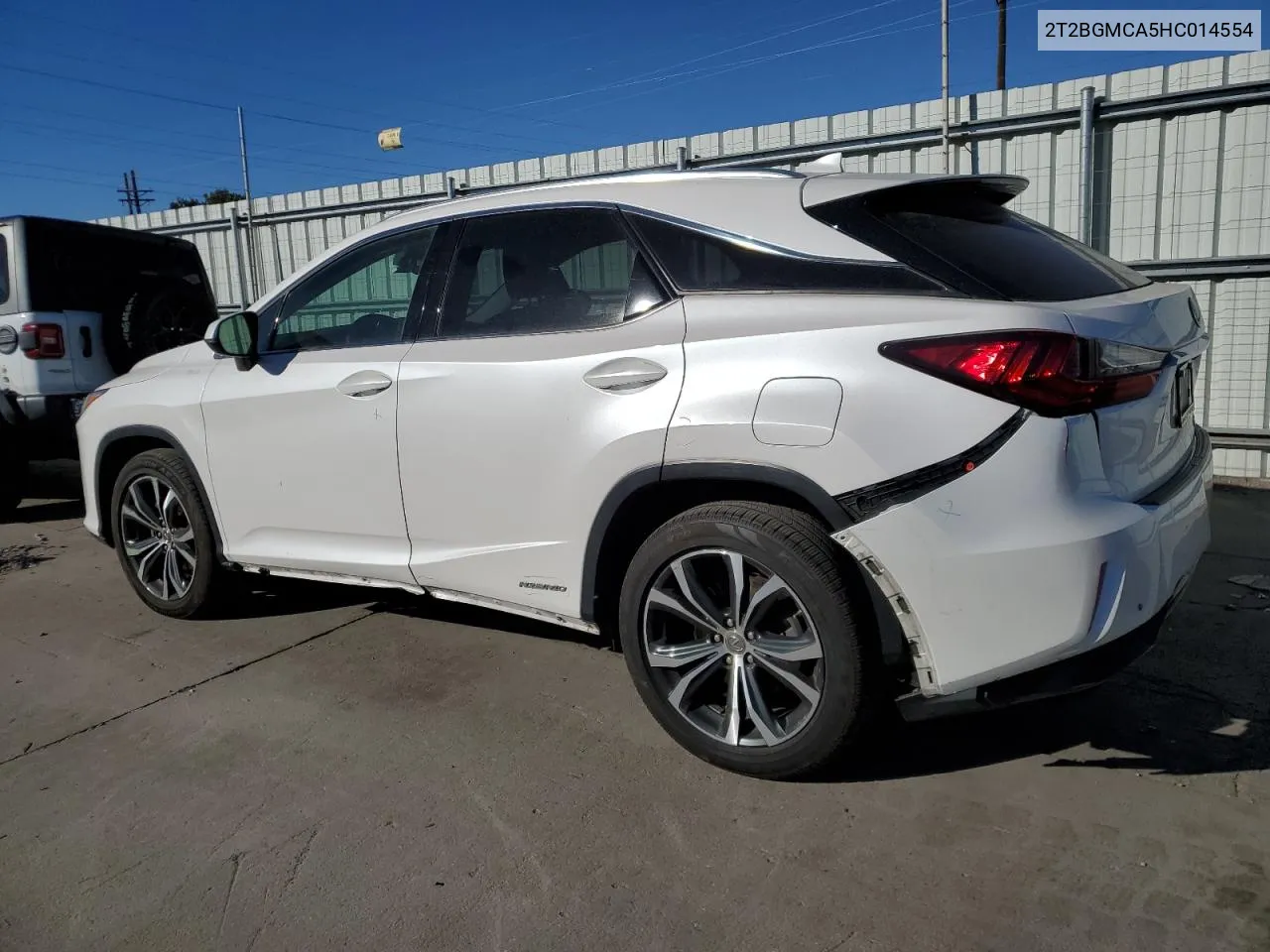 2017 Lexus Rx 450H Base VIN: 2T2BGMCA5HC014554 Lot: 80738774