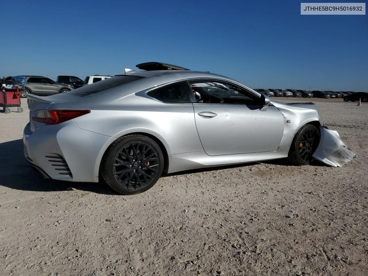 2017 Lexus Rc 350 VIN: JTHHE5BC9H5016932 Lot: 80777834