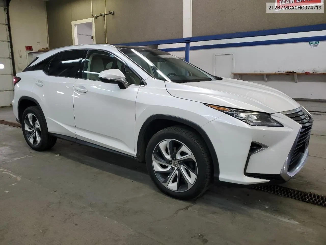 2017 Lexus Rx 350 Base VIN: 2T2BZMCA0HC074719 Lot: 80957004