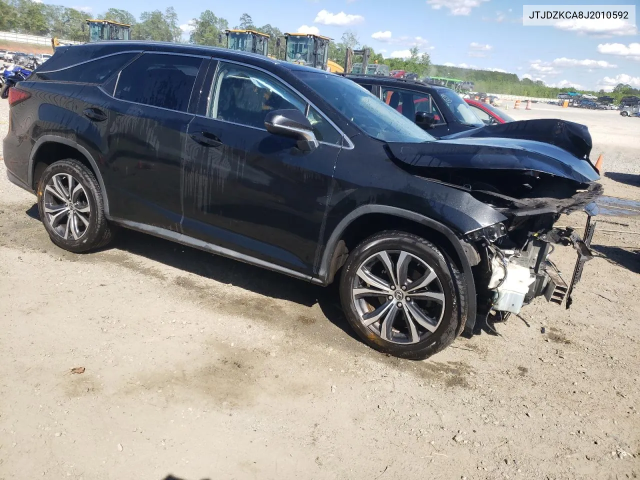 2018 Lexus Rx 350 L VIN: JTJDZKCA8J2010592 Lot: 53102534