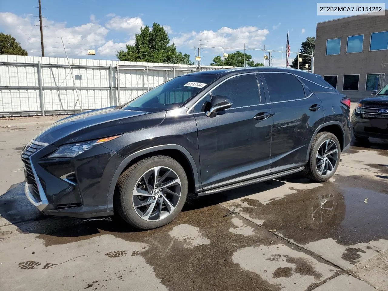 2018 Lexus Rx 350 Base VIN: 2T2BZMCA7JC154282 Lot: 61617184