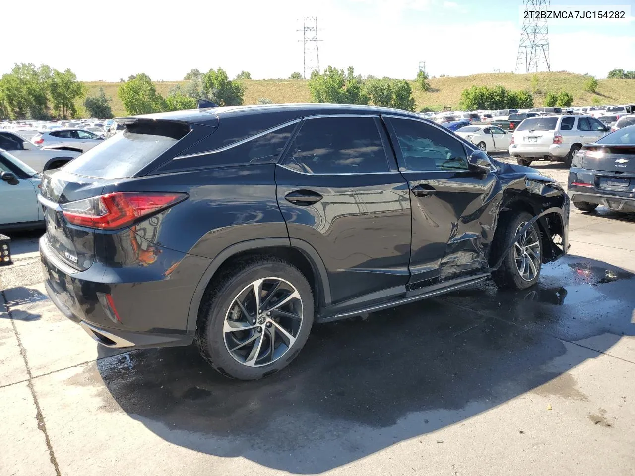 2T2BZMCA7JC154282 2018 Lexus Rx 350 Base