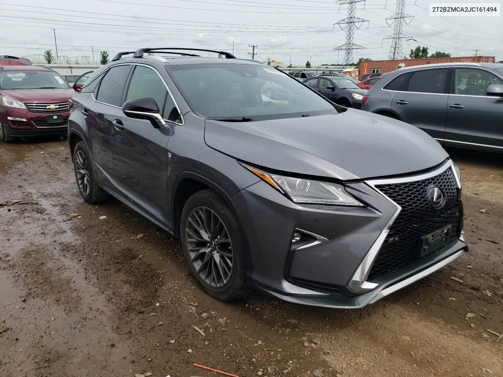 2018 Lexus Rx 350 Base VIN: 2T2BZMCA2JC161494 Lot: 61967484