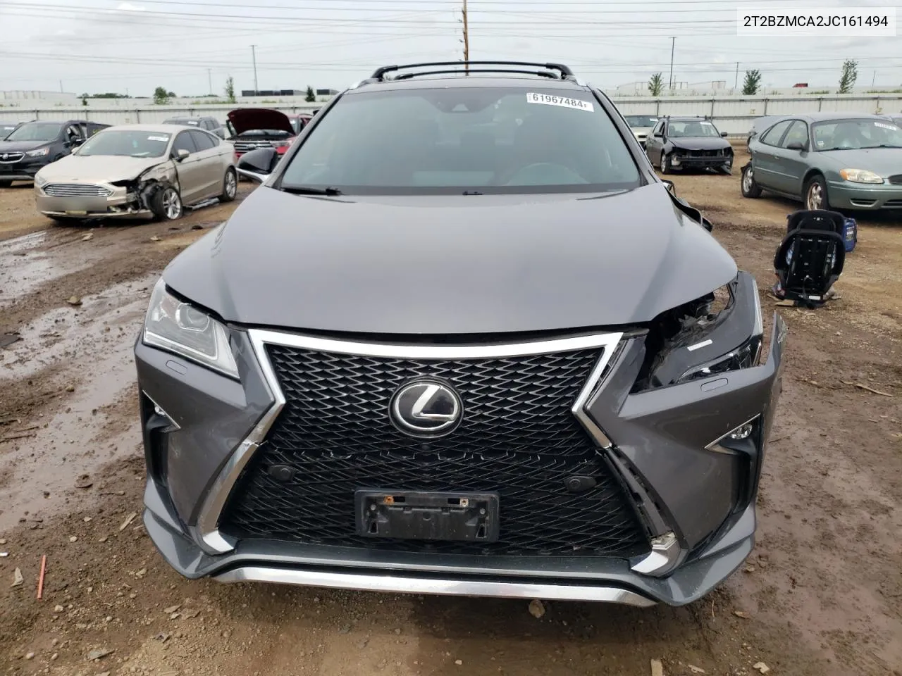 2018 Lexus Rx 350 Base VIN: 2T2BZMCA2JC161494 Lot: 61967484