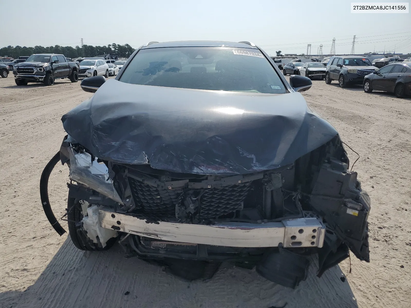 2T2BZMCA8JC141556 2018 Lexus Rx 350 Base