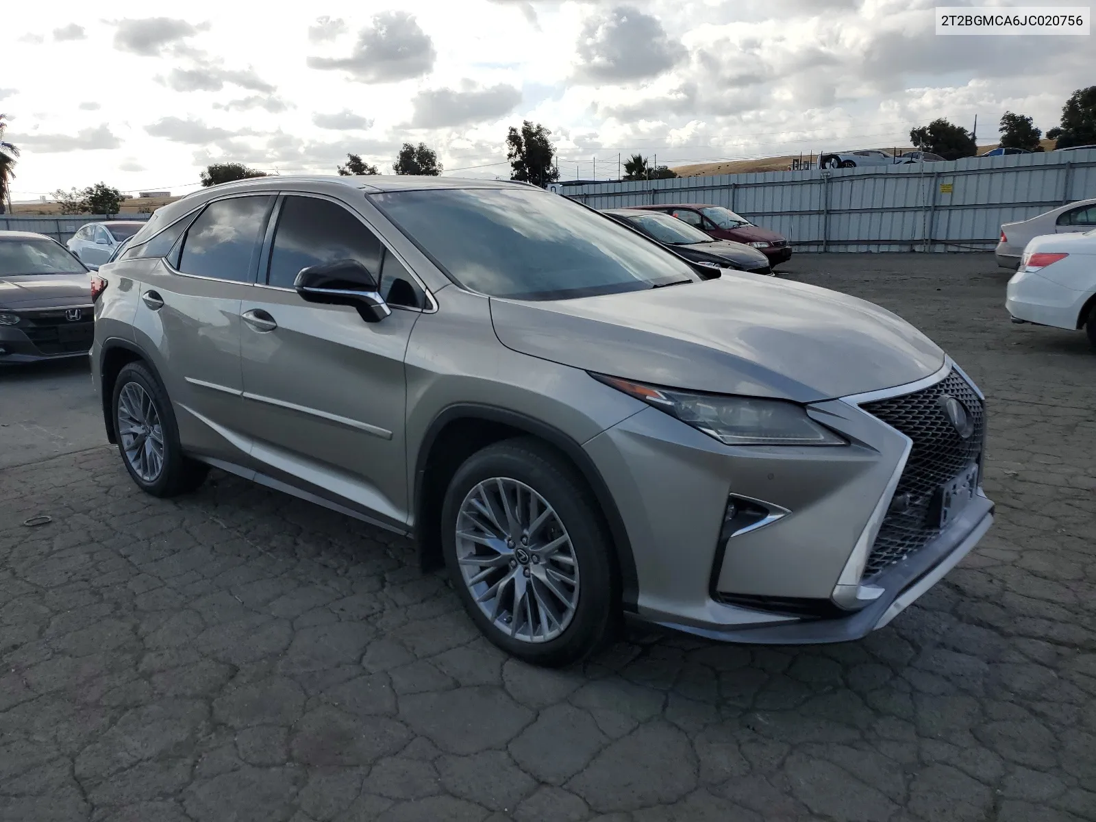 2018 Lexus Rx 450H Base VIN: 2T2BGMCA6JC020756 Lot: 67143704