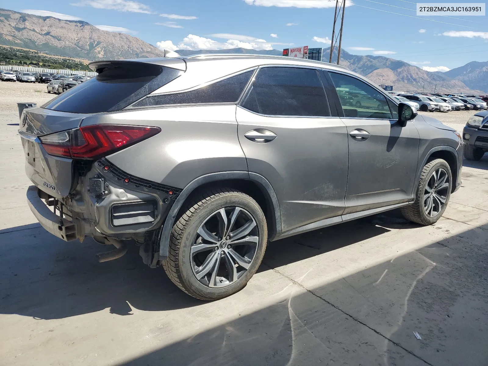 2018 Lexus Rx 350 Base VIN: 2T2BZMCA3JC163951 Lot: 67397054