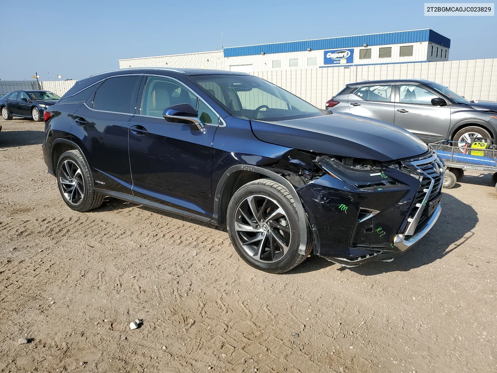 2018 Lexus Rx 450H Base VIN: 2T2BGMCA0JC023829 Lot: 67909924