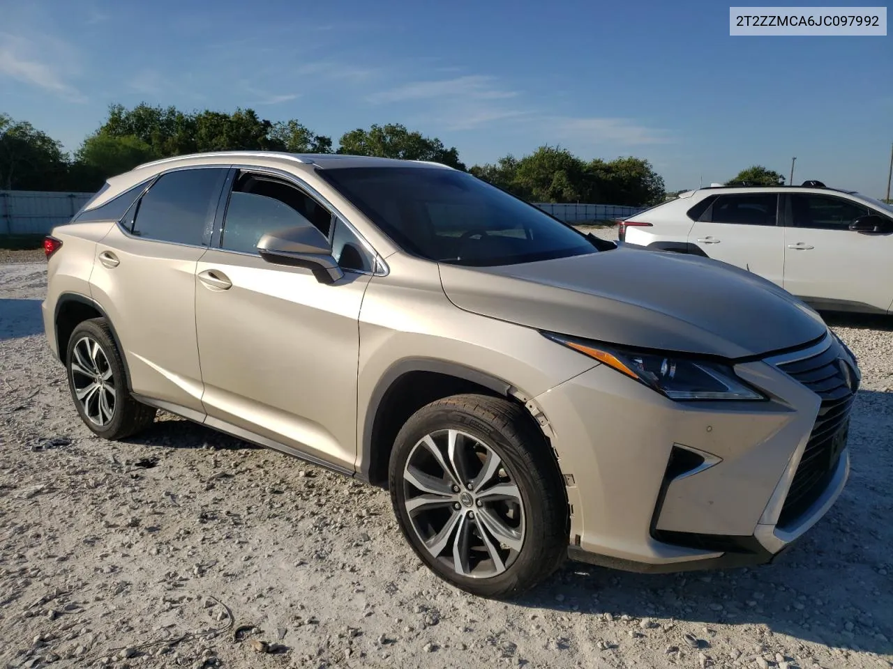 2018 Lexus Rx 350 Base VIN: 2T2ZZMCA6JC097992 Lot: 70297904