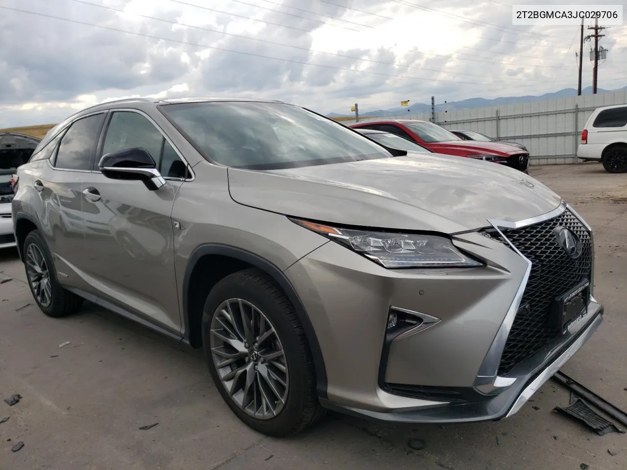 2T2BGMCA3JC029706 2018 Lexus Rx 450H Base