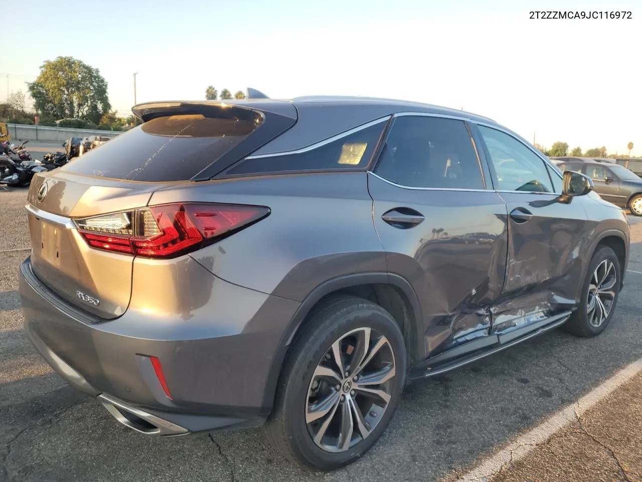 2018 Lexus Rx 350 Base VIN: 2T2ZZMCA9JC116972 Lot: 70670164