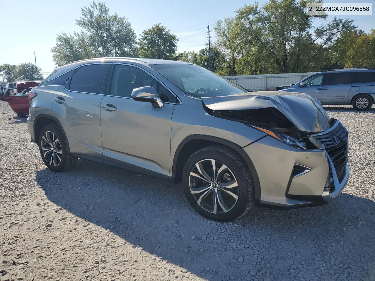 2018 Lexus Rx 350 Base VIN: 2T2ZZMCA7JC096558 Lot: 71244854