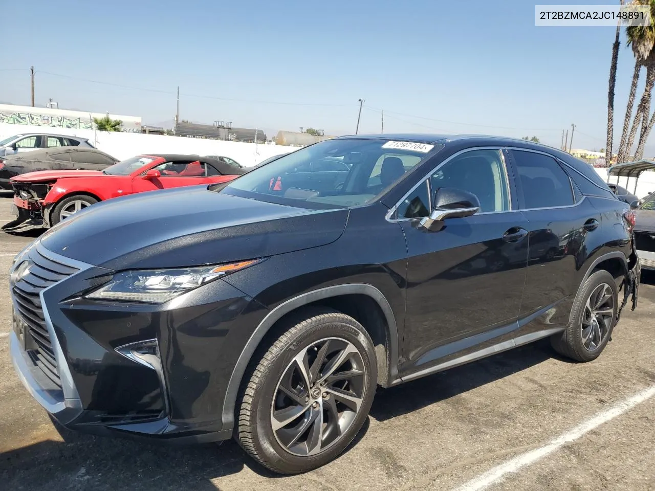 2018 Lexus Rx 350 Base VIN: 2T2BZMCA2JC148891 Lot: 71297704