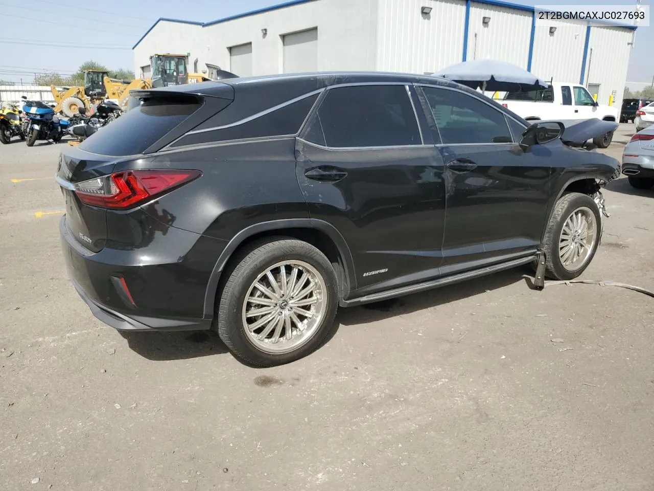 2T2BGMCAXJC027693 2018 Lexus Rx 450H Base