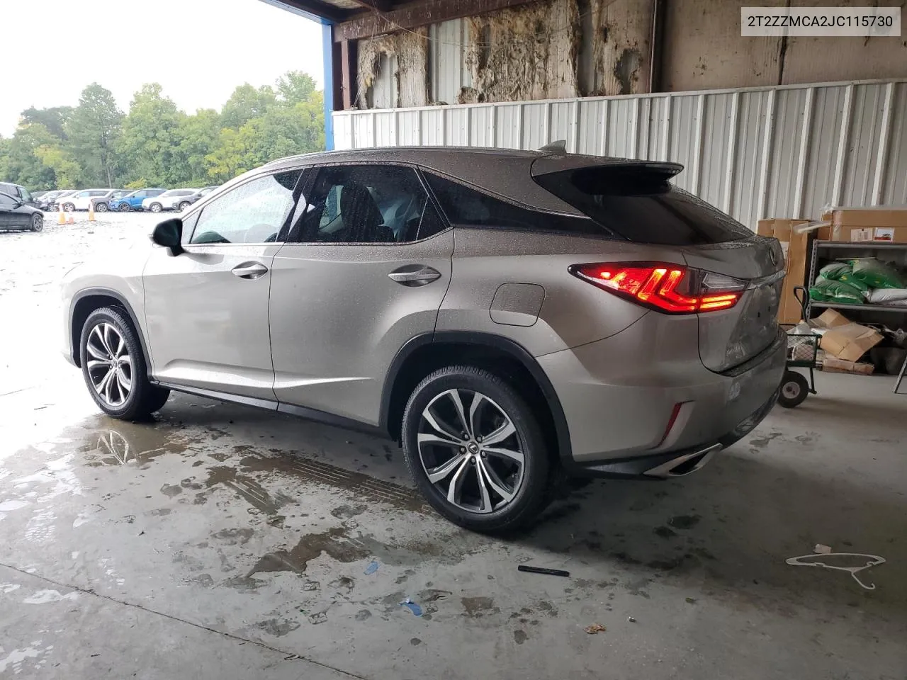 2018 Lexus Rx 350 Base VIN: 2T2ZZMCA2JC115730 Lot: 71555674