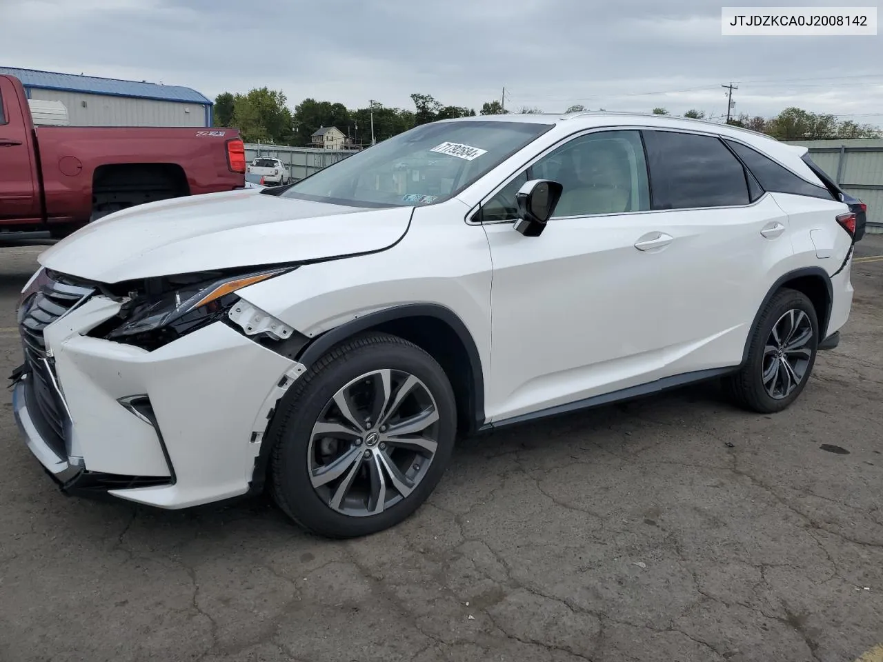 2018 Lexus Rx 350 L VIN: JTJDZKCA0J2008142 Lot: 71792684