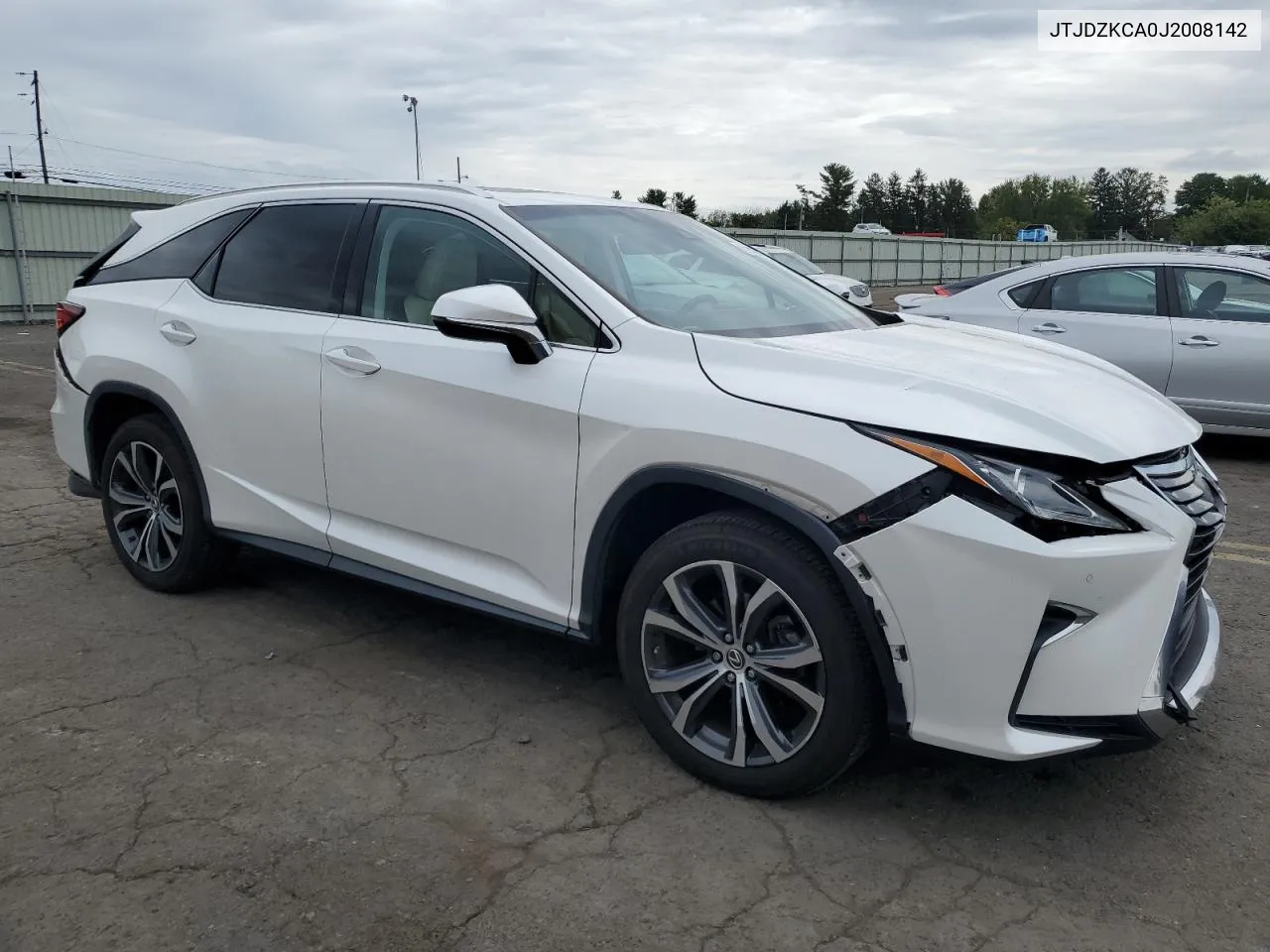 2018 Lexus Rx 350 L VIN: JTJDZKCA0J2008142 Lot: 71792684