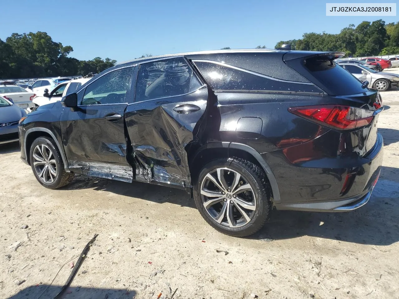 2018 Lexus Rx 350 L VIN: JTJGZKCA3J2008181 Lot: 72333524