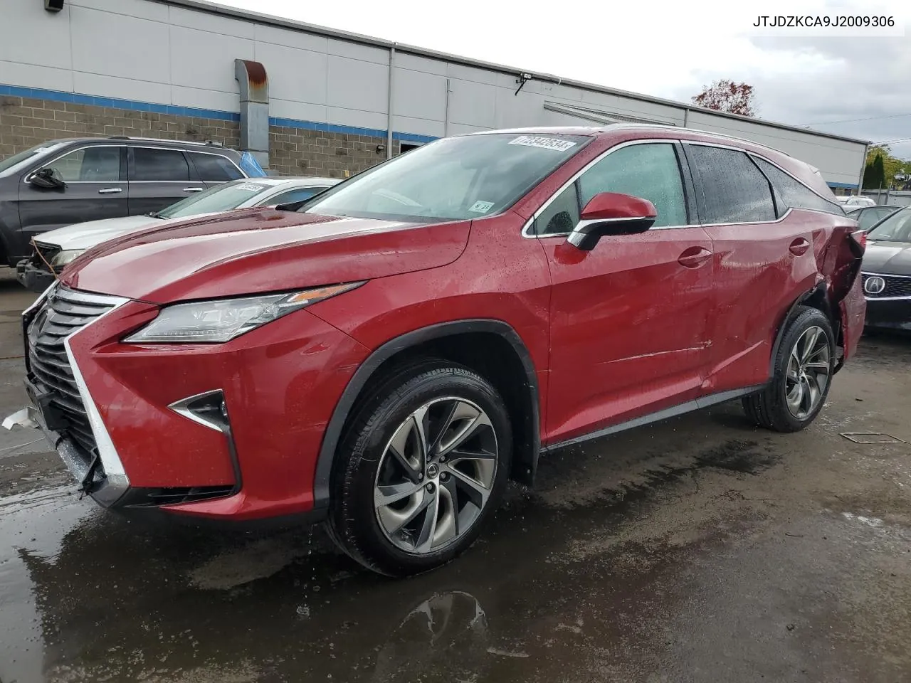 2018 Lexus Rx 350 L VIN: JTJDZKCA9J2009306 Lot: 72342834