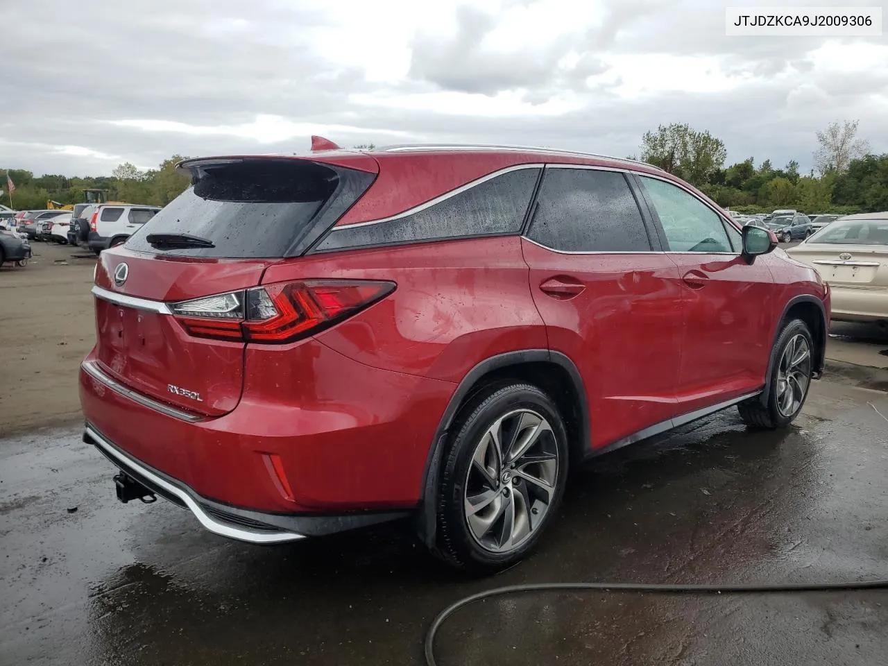 2018 Lexus Rx 350 L VIN: JTJDZKCA9J2009306 Lot: 72342834