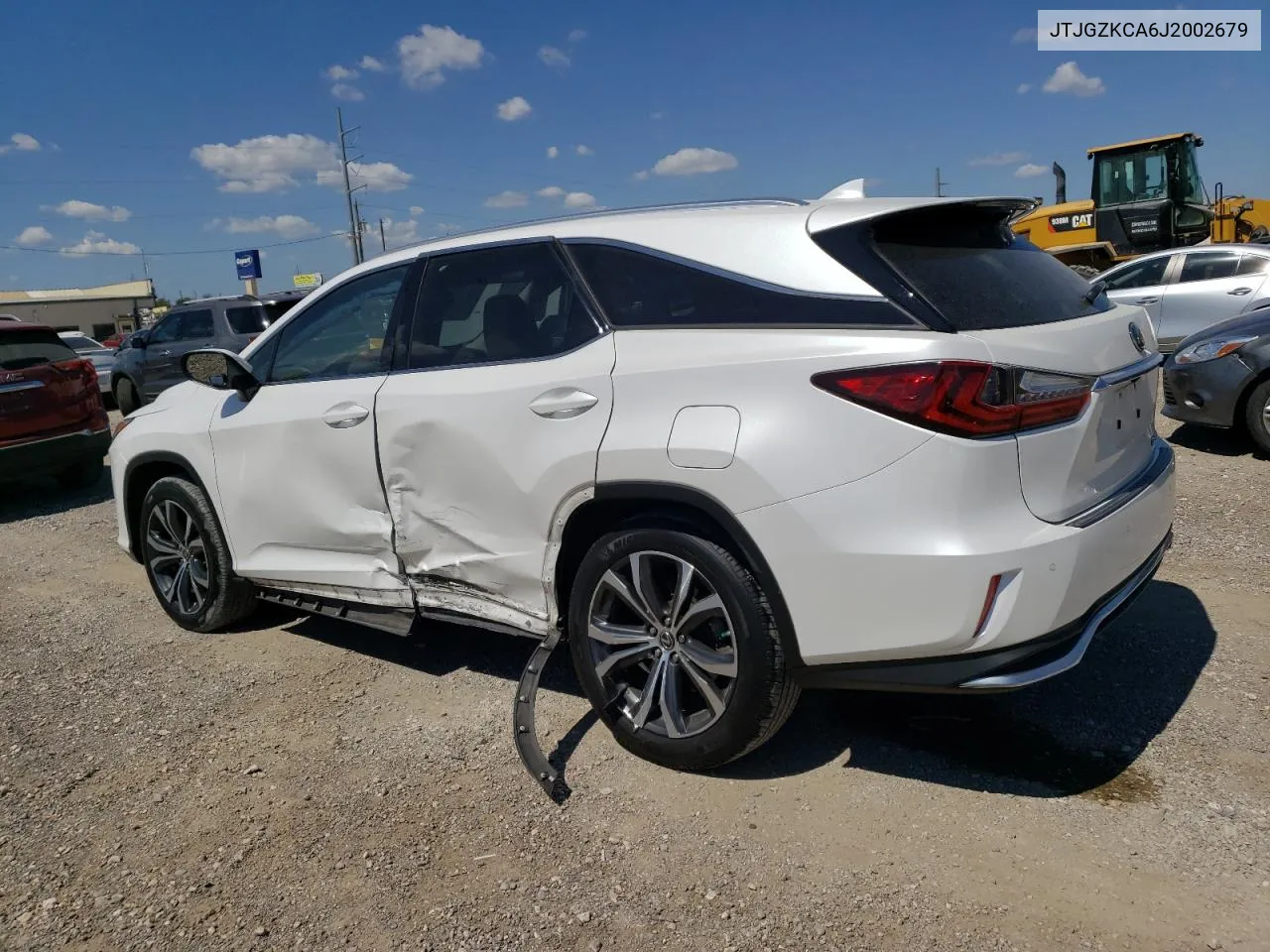 2018 Lexus Rx 350 L VIN: JTJGZKCA6J2002679 Lot: 72409134