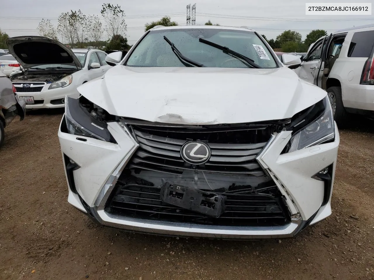 2018 Lexus Rx 350 Base VIN: 2T2BZMCA8JC166912 Lot: 72836144