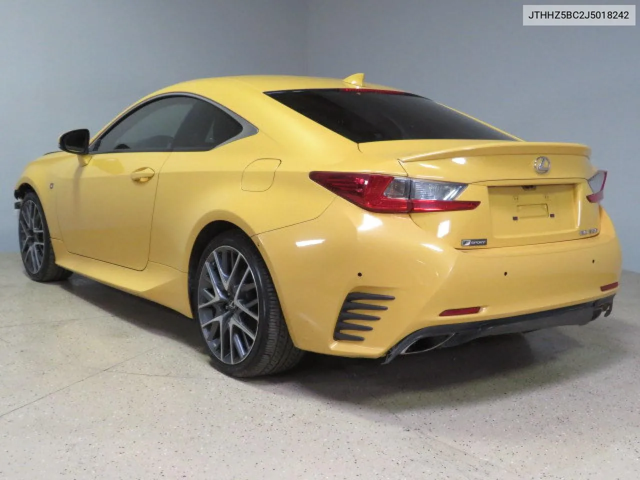 JTHHZ5BC2J5018242 2018 Lexus Rc 350